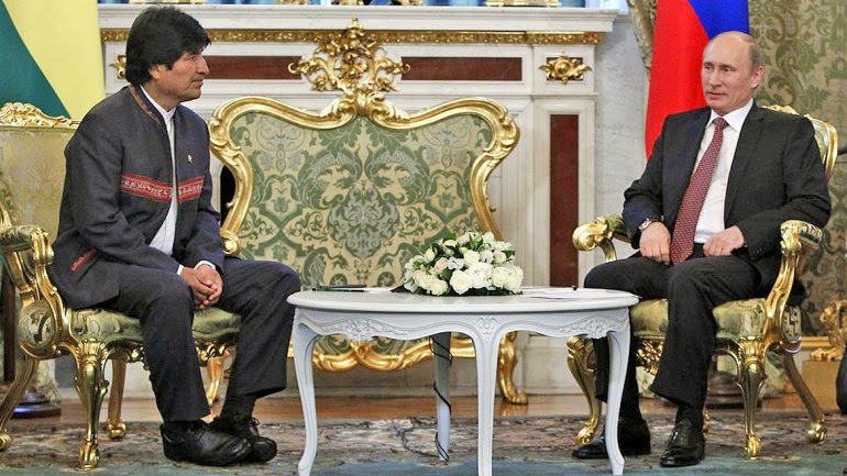 Evo y Putin