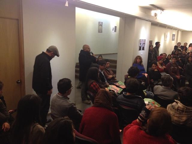 Marco Tóxico en la Alianza Francesa. Foto: Mabel Franco