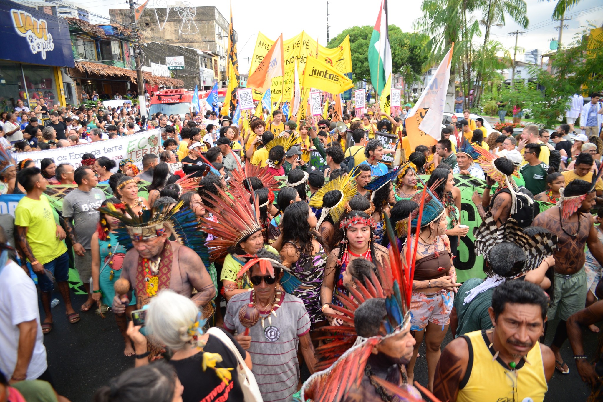 marcha indígenas niquen