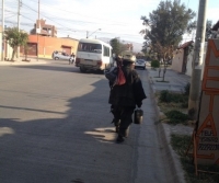 Un personaje de Villa Coronilla