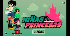 Principio del juego Niñas vs. Princesas.