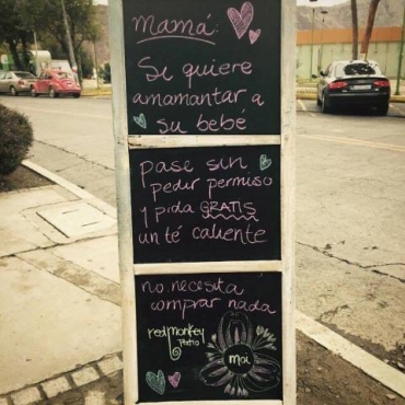 Pase y amamante a su bebé