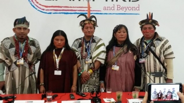 COP21: Indígenas de la Amazonía demandan titulación de sus tierras y respeto a sus territorios