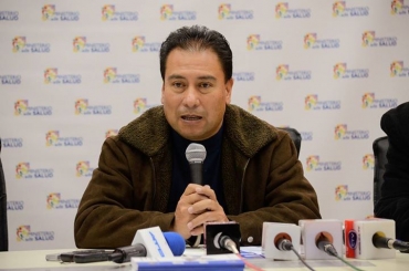 Rodolfo Rocabado, jefe nacional de epidemiologia  del Ministerio de Salud