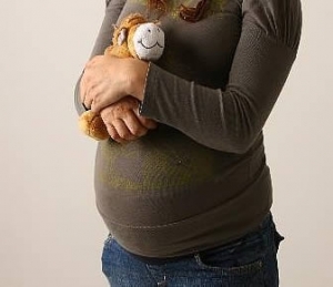 Producción fotográfica del embarazo adolescente FOTO: Tomada del sitio www.eablogs.com